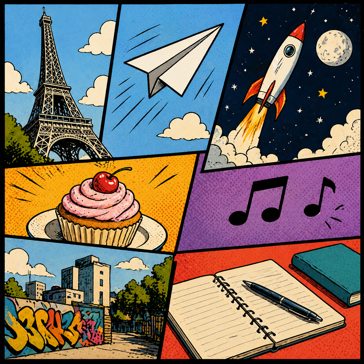 Du papier à la Lune